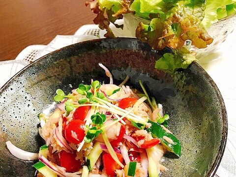 スパイシータイ風ツナサラダ ✦ヤムツナ✦